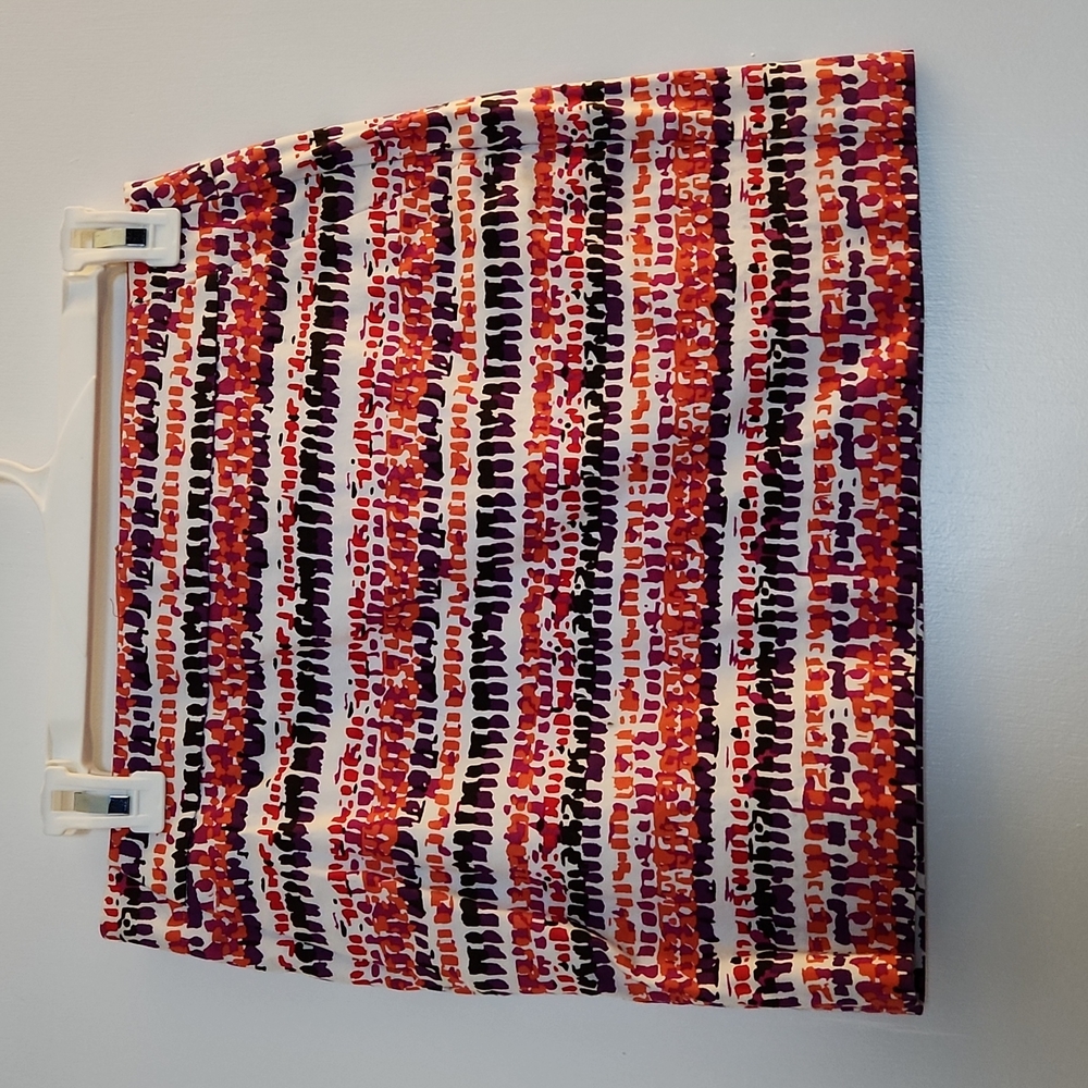 Ann Taylor 0P Multicolored Mini Skirt